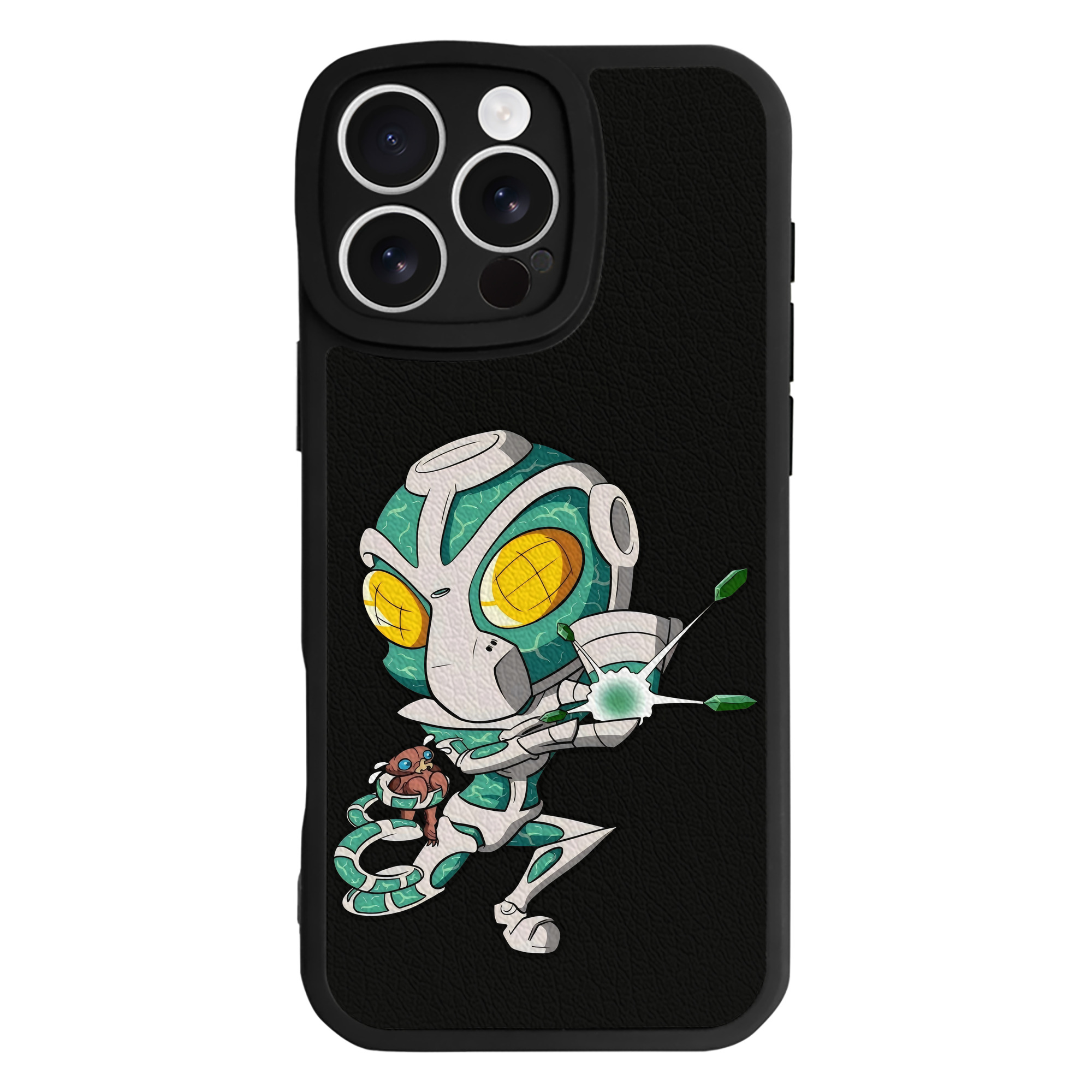 （画像用） ジョジョの奇妙な冒険 花京院 典明（かきょういん のりあき） JoJo's Bizarre Adventure Kakyoin Noriaki 【iPhone 16シリーズ対応】シリコンスマホケース（レザー調） 材質：シリコン